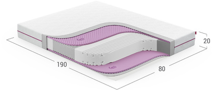 MOON SPA 883 (Standart S матрас 80x190)